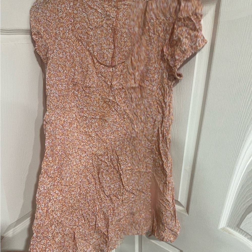 Floral Peach Blouse